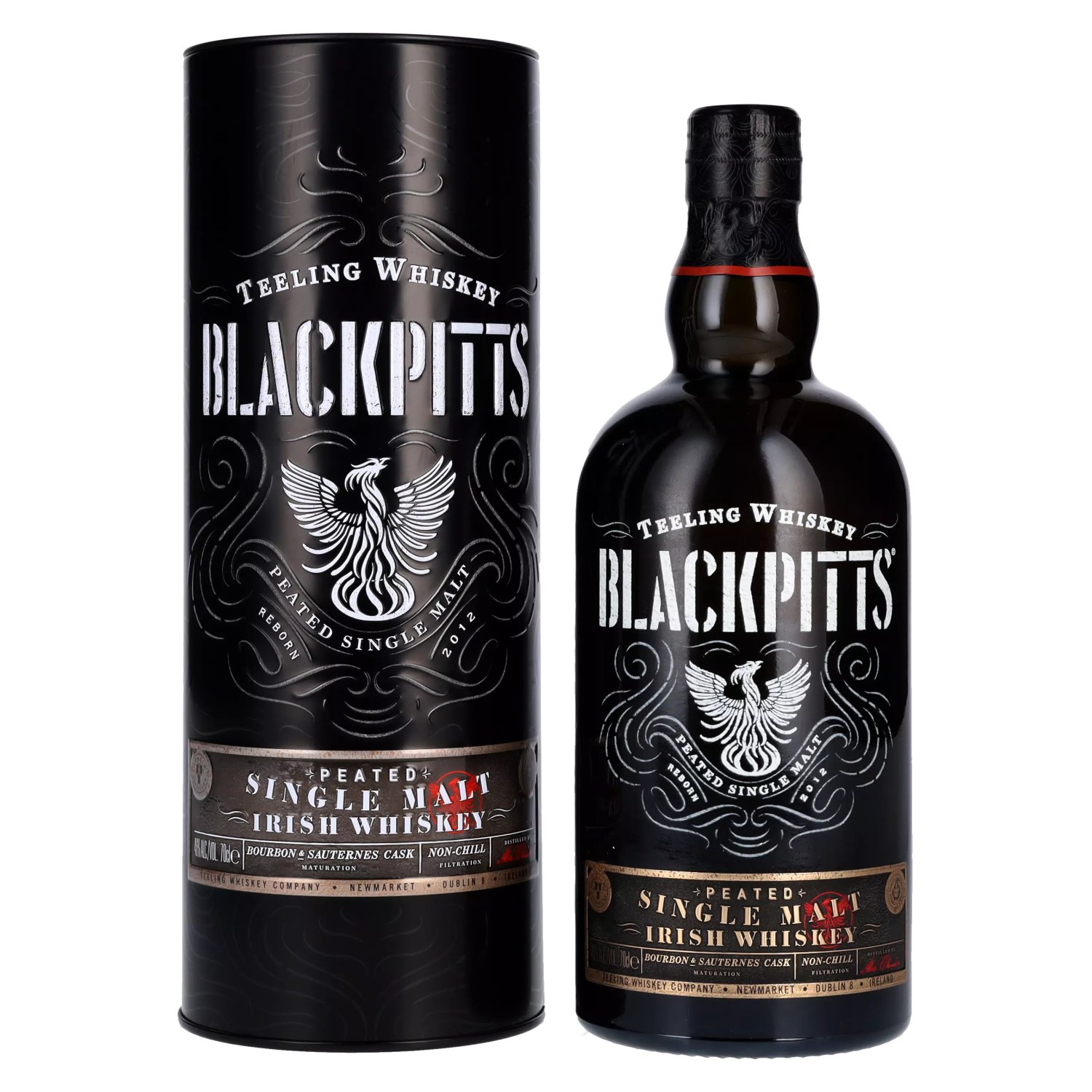 Teeling BLACKPITTS PEATED 46% 0,7L v plech. tube