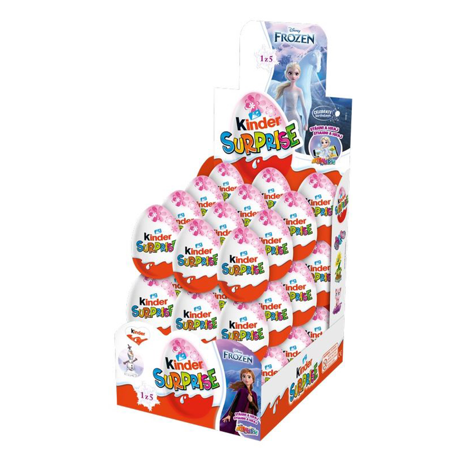 Kinder Surprise čokoládové vajíčko 20g (kartón 36ks)