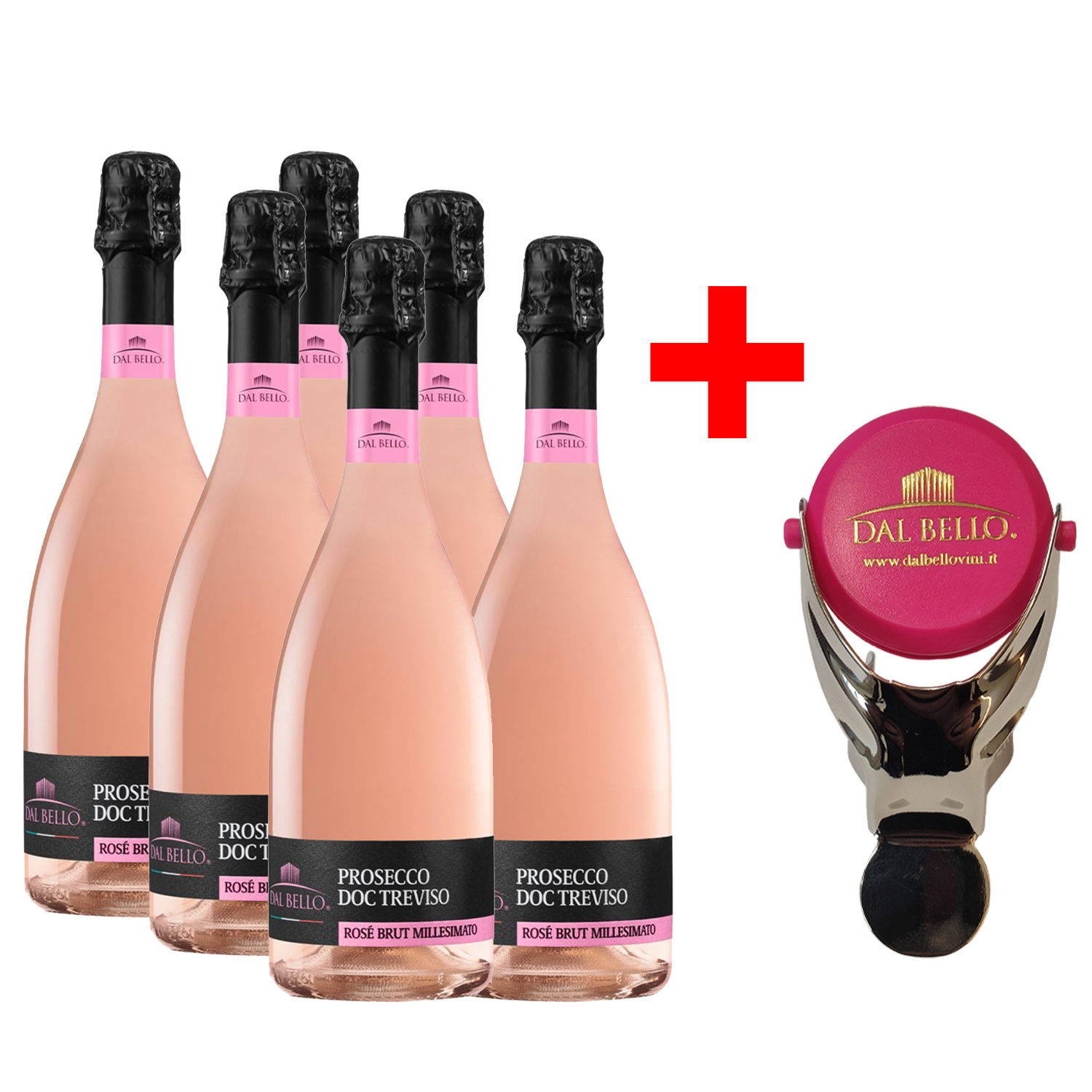 6x Dal Bello DOC Rosé Brut