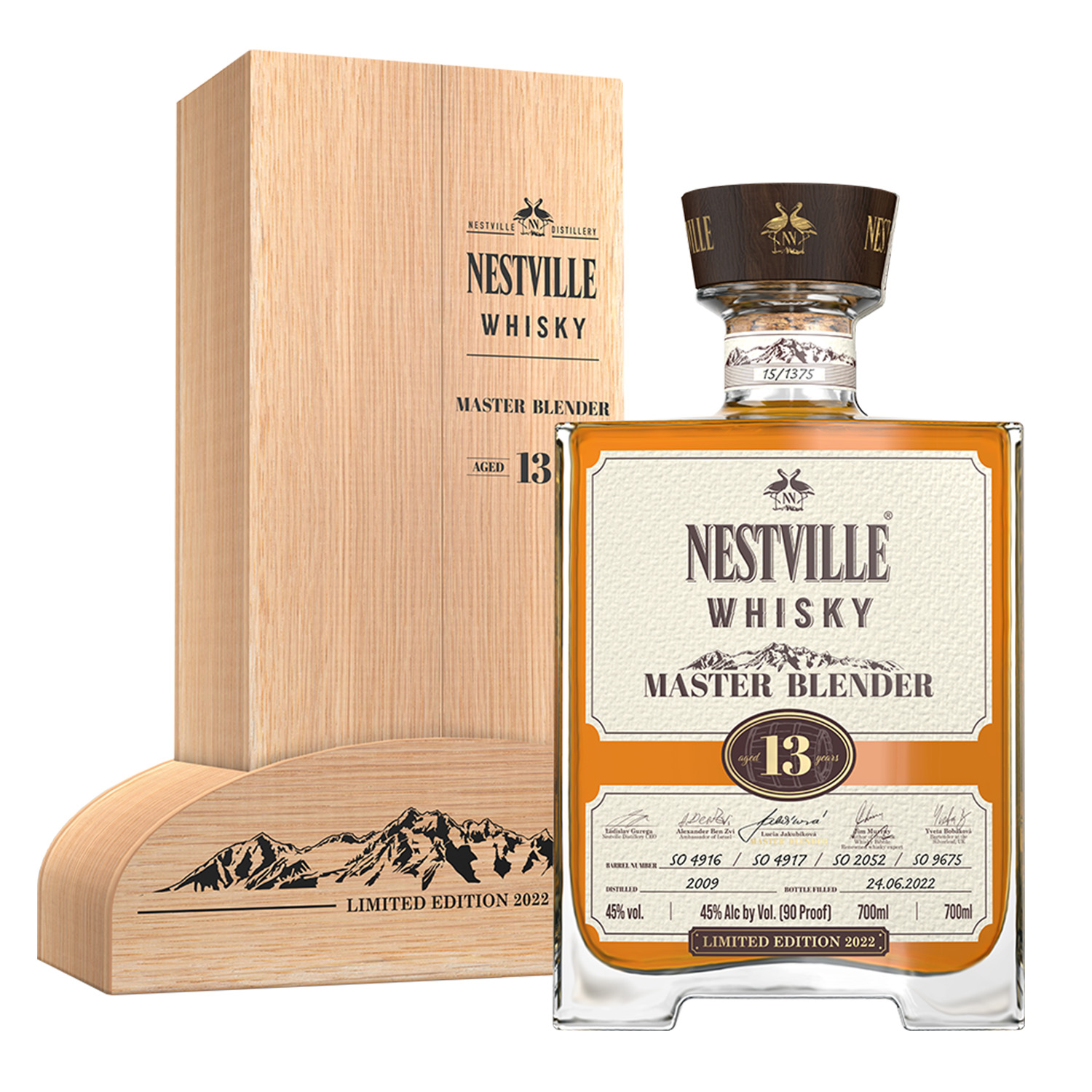 Nestville Master Blender 2022 13y 45% 0,7L v kazete