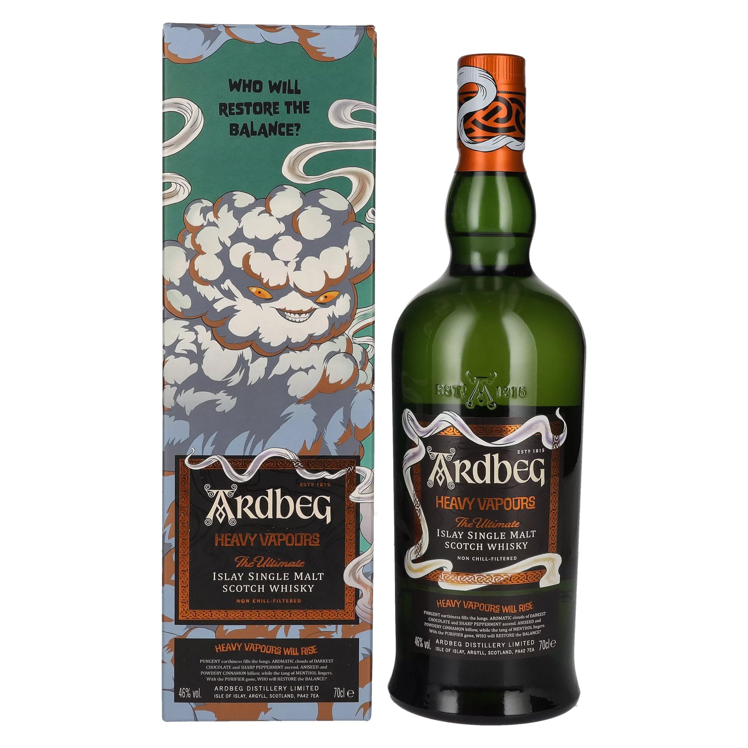 Ardbeg Heavy Vapours 46% 0,7L v kartóne