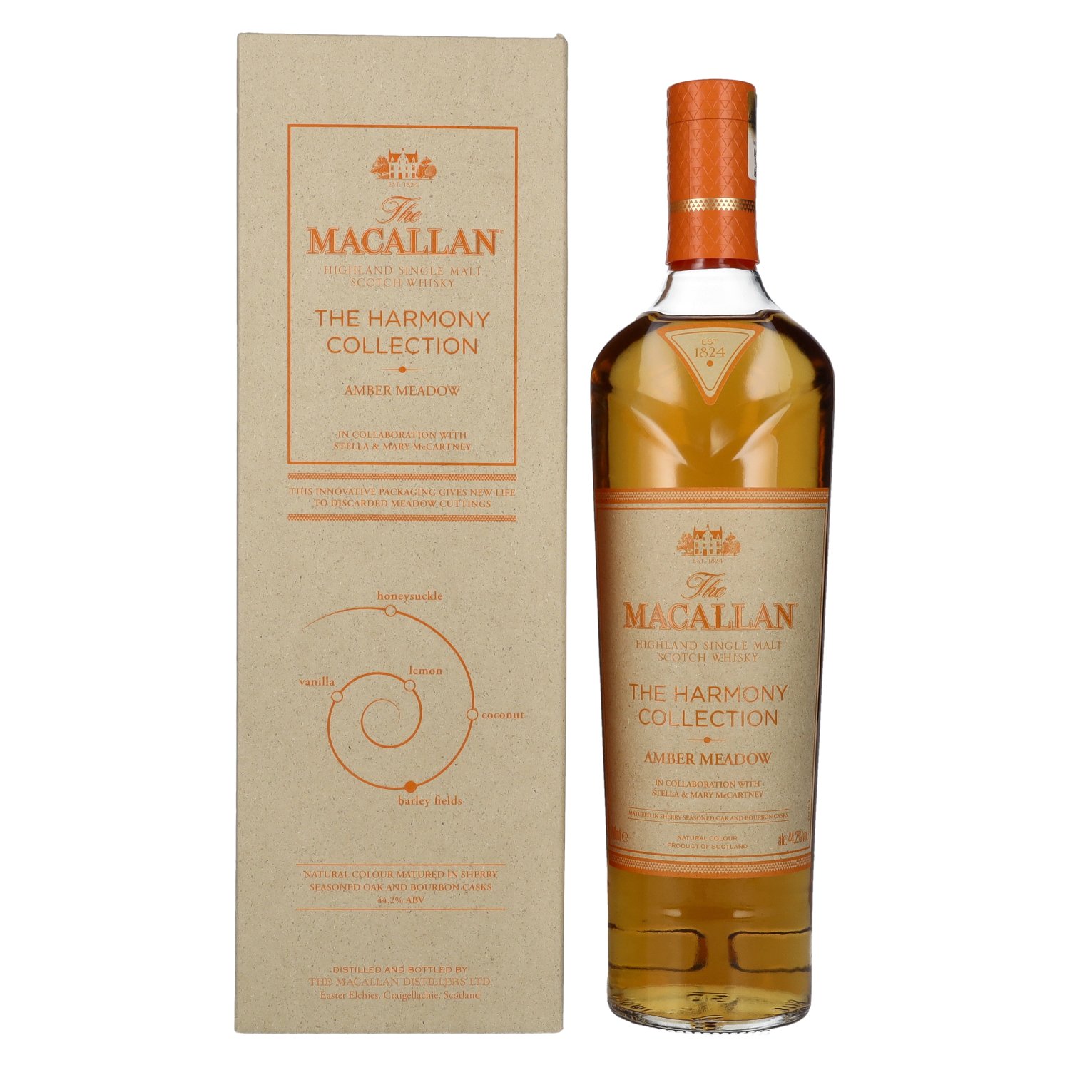 The Macallan Harmony Collection AMBER MEADOW 44,2% 0,7L v kartóne