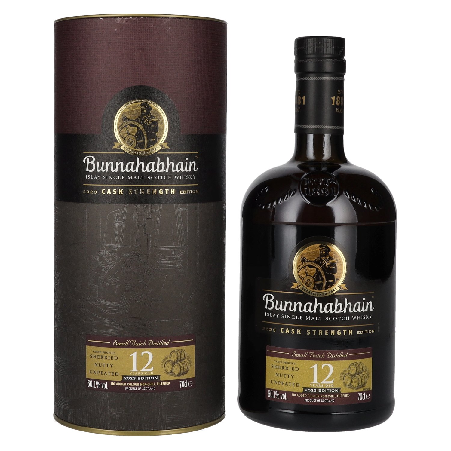 E-shop Bunnahabhain 12y Edition 2023 60,1% 0,7L v tube