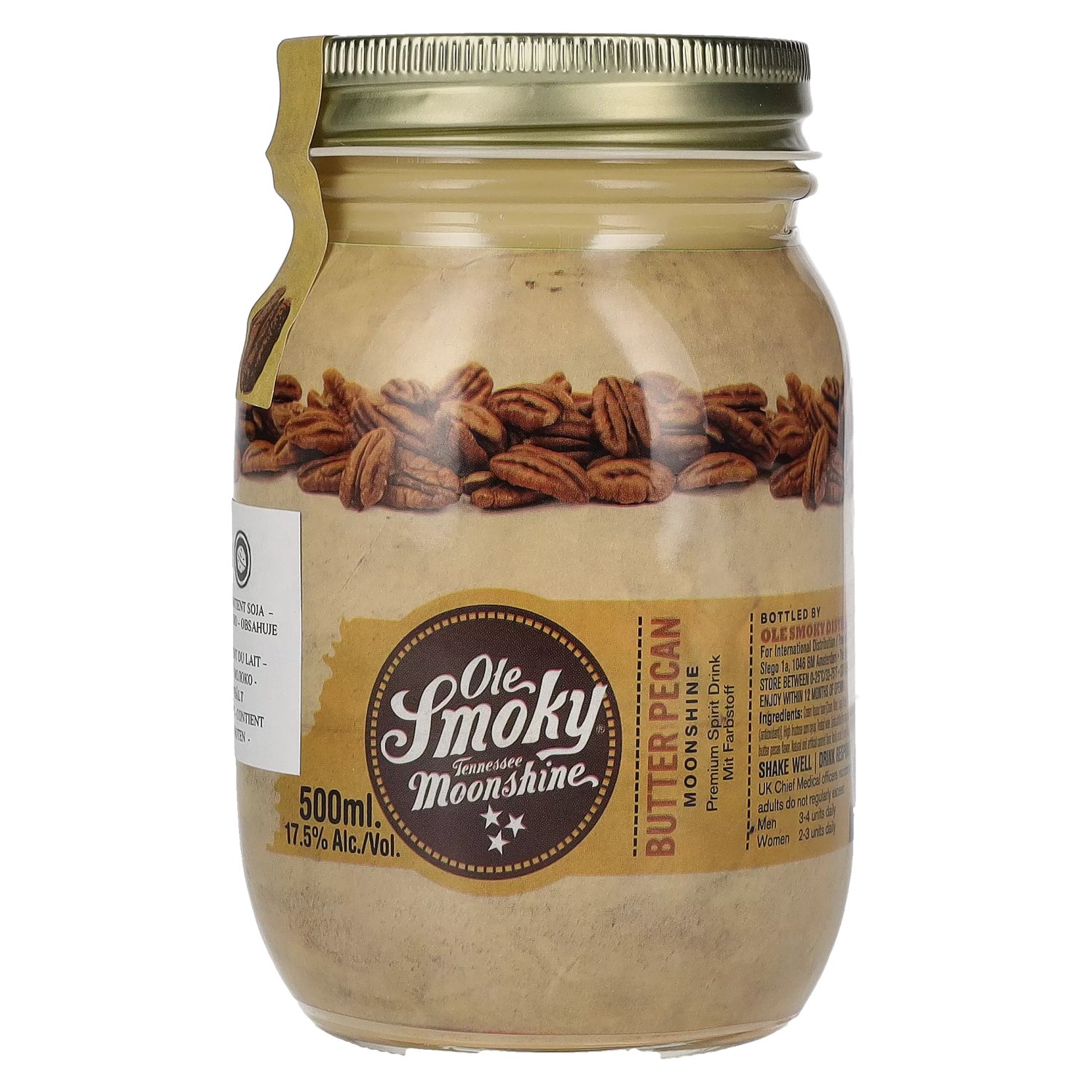 E-shop Ole Smoky Moonshine Butter pecan 17,5% 0,5L