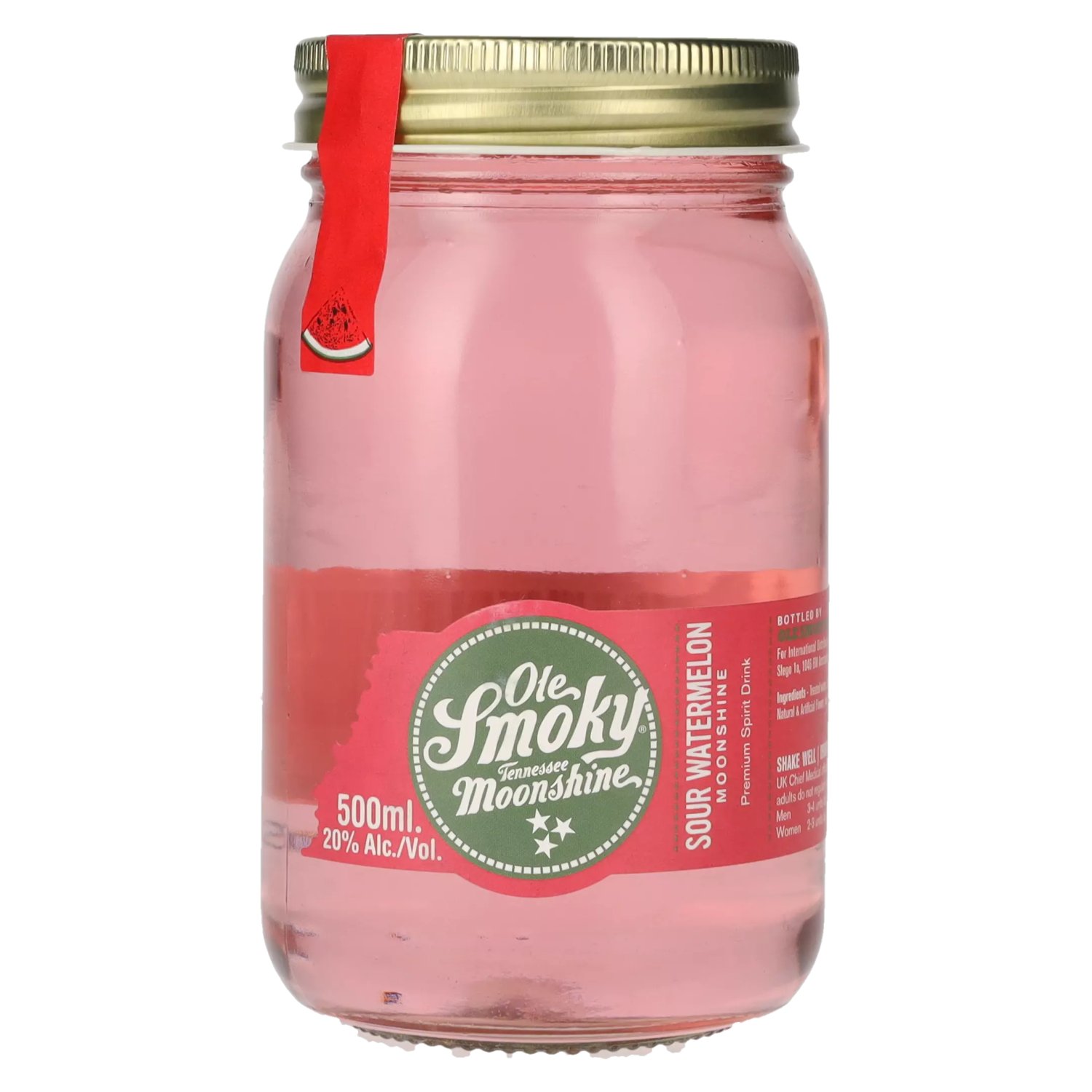 Ole Smoky Moonshine Sour Watermelon 20% 0,5L