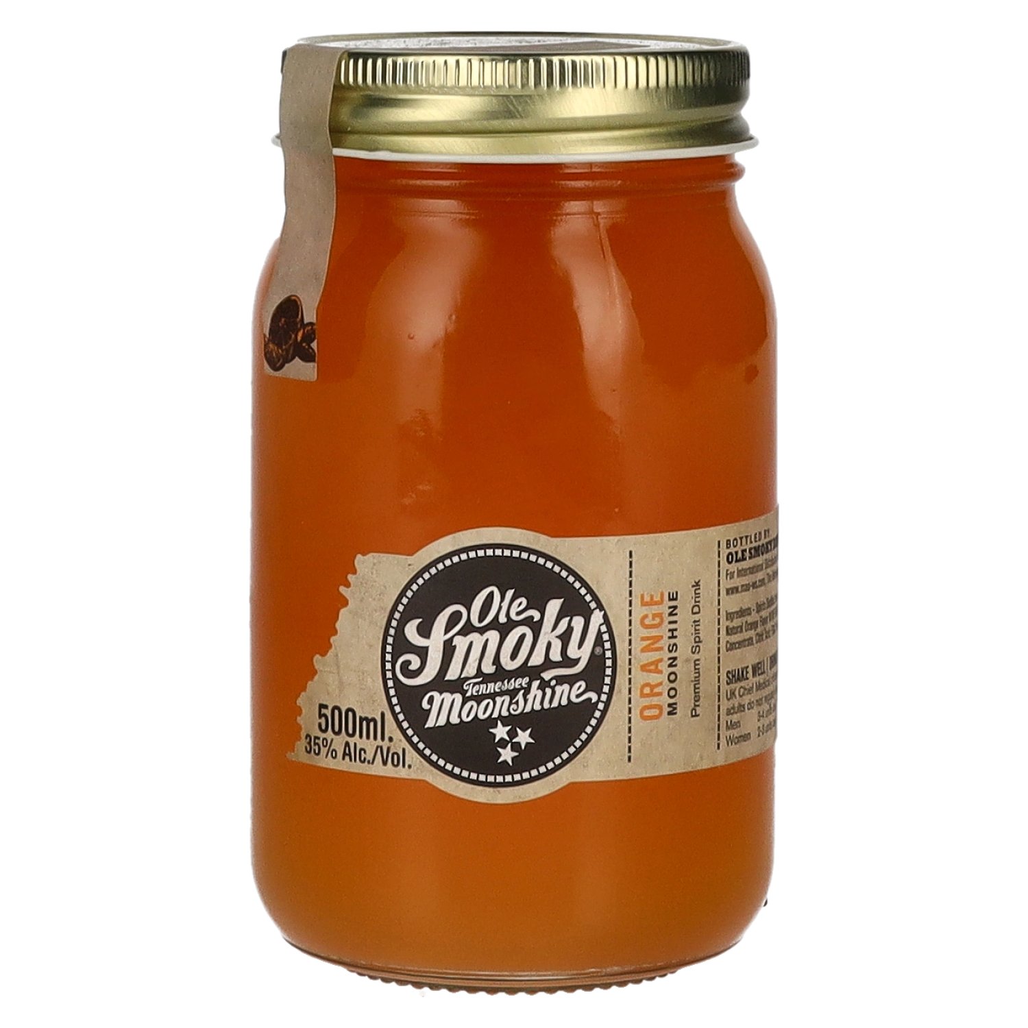 E-shop Ole Smoky Moonshine Orange 35% 0,5L