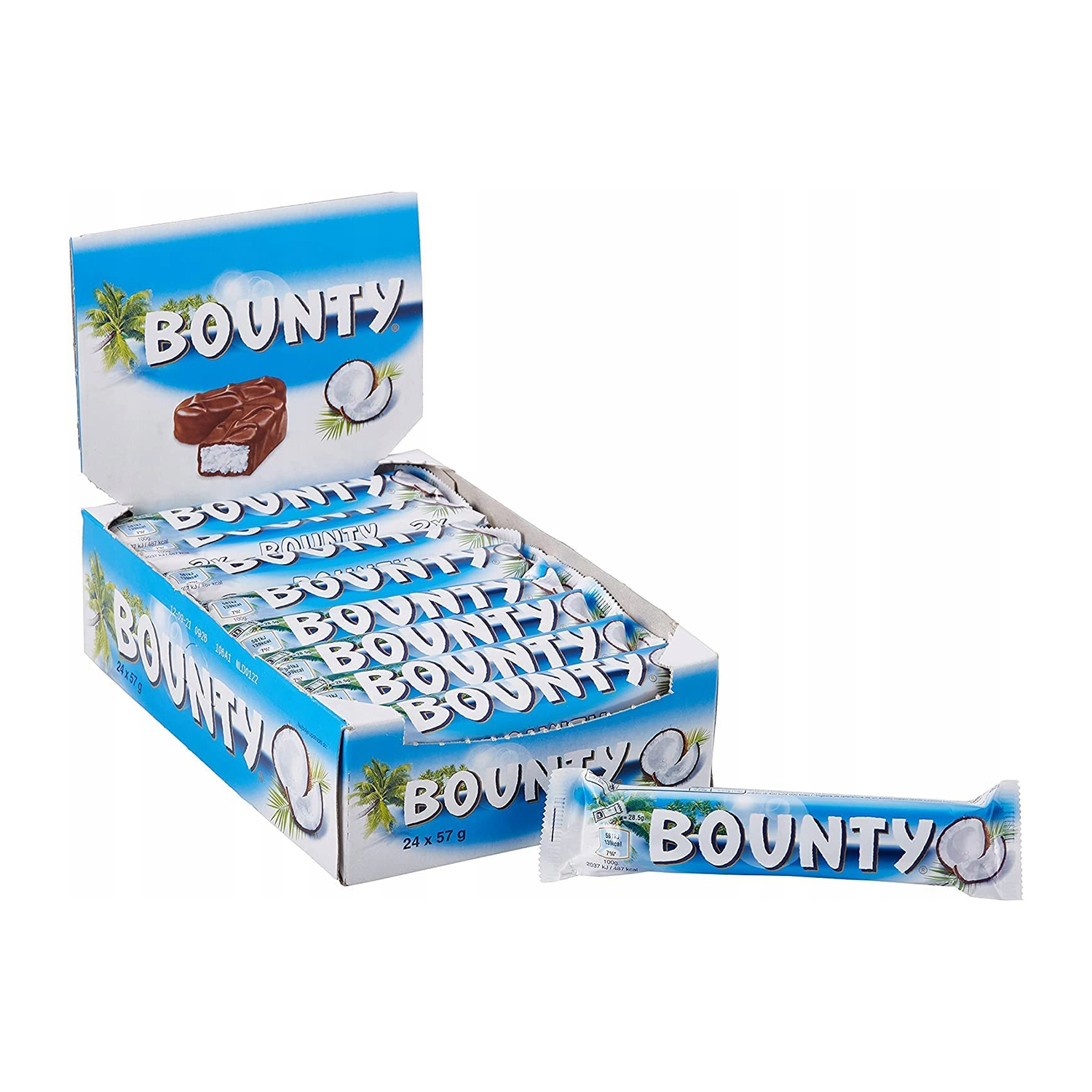 Bounty kokosová/mliečna čok. 57g (kartón 24ks)