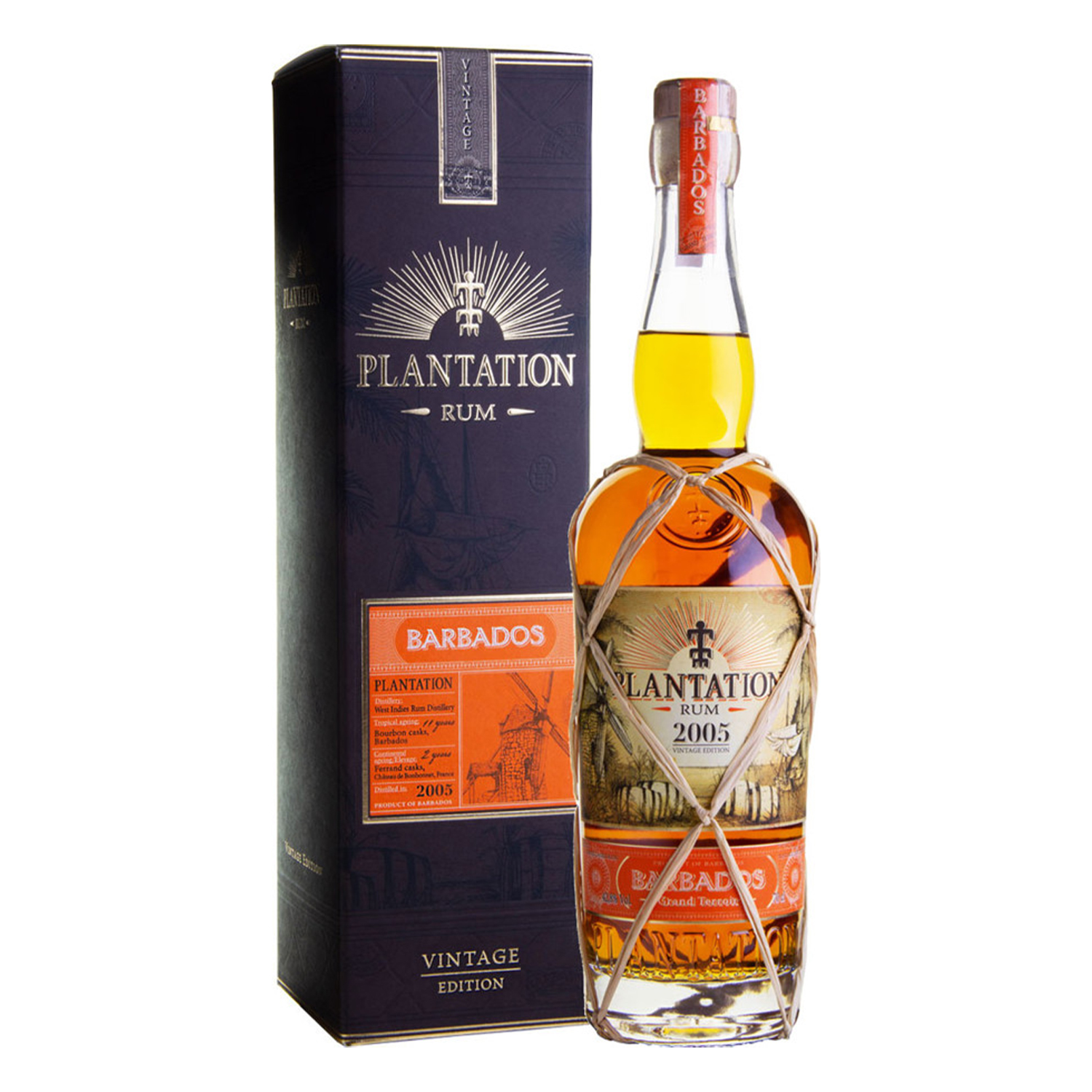 Plantation Barbados 2005 Vintage 42,8% 0,7L