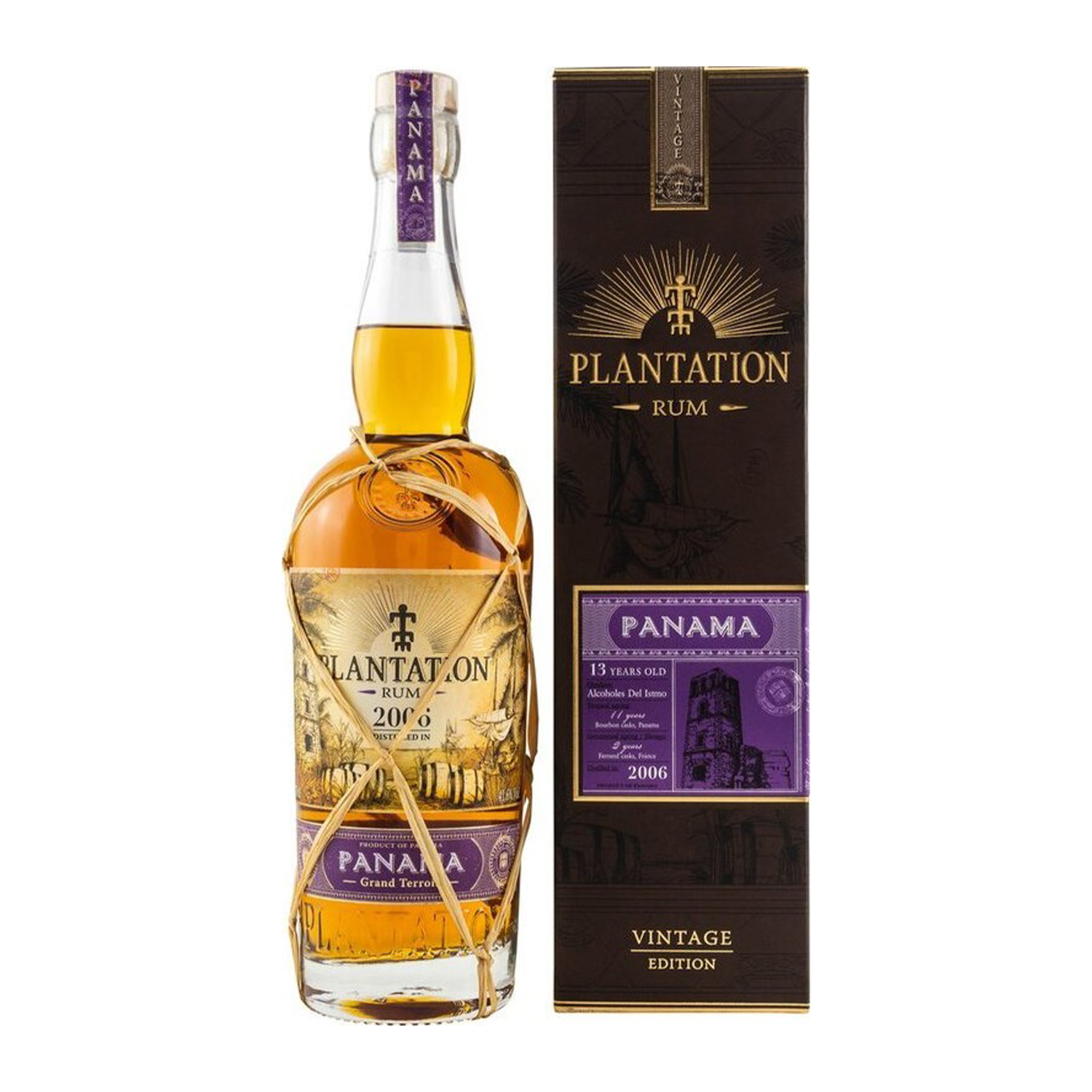 Plantation Panama 2006 Vintage 41,6% 0,7L v kartóne