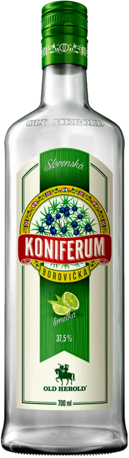 Borovička Koniferum Limetka 37,5% 0,7l