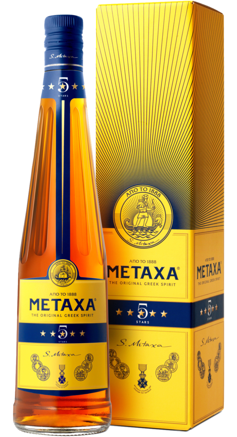 Metaxa 5* 38% 0,7L (kartón)