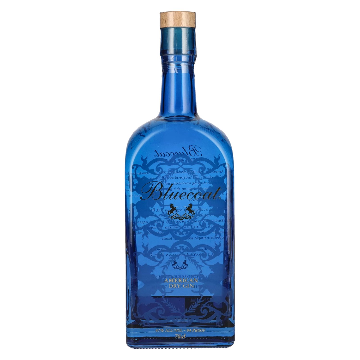 Bluecoat gin 47% 0,7L (čistá fľaša)