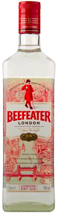 Beefeater 40% 1L (čistá fľaša)