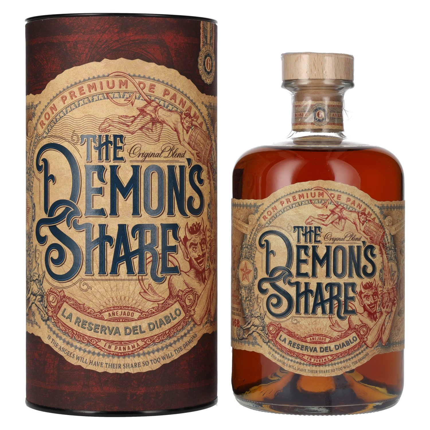 The Demon's Share 40% 0,7 l (tuba)