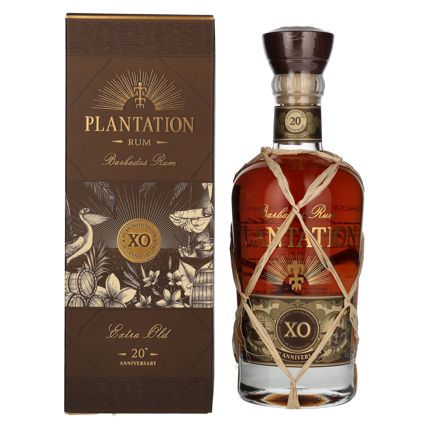 Plantation Extra Old 20TH ANNIVERSARY 40% 0,7 l (kartón)