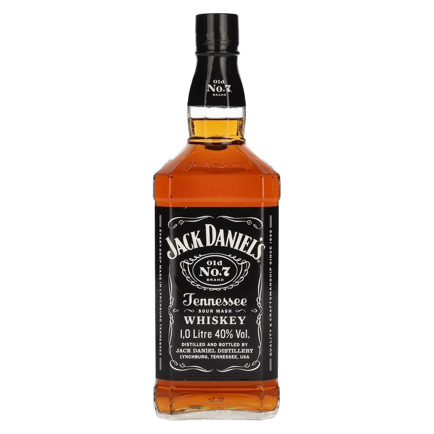 Jack Daniel\'s 40% 1L (čistá fľaša)