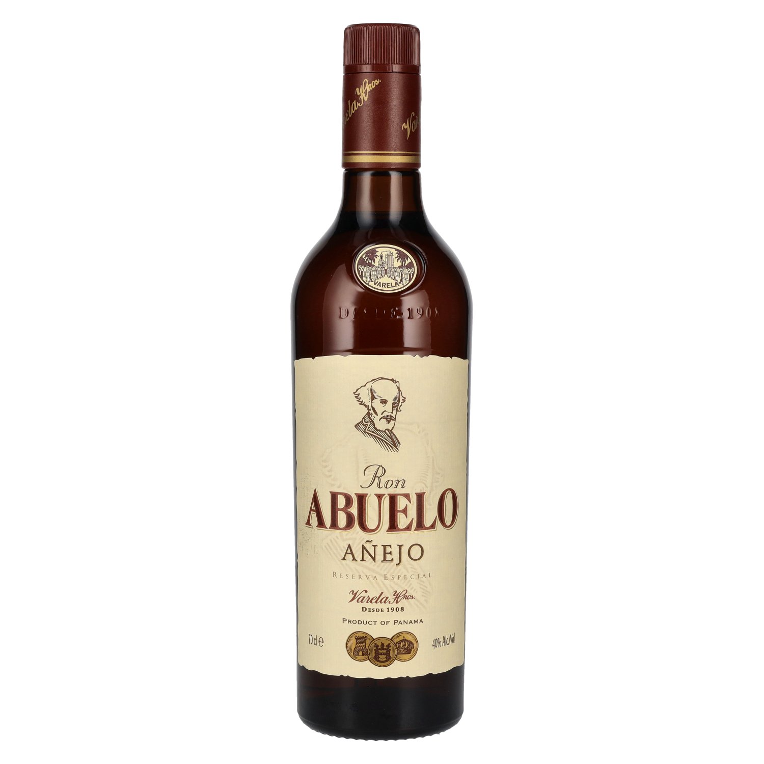 Abuelo Anejo 40% 5y 0,7 l (čistá fľaša)