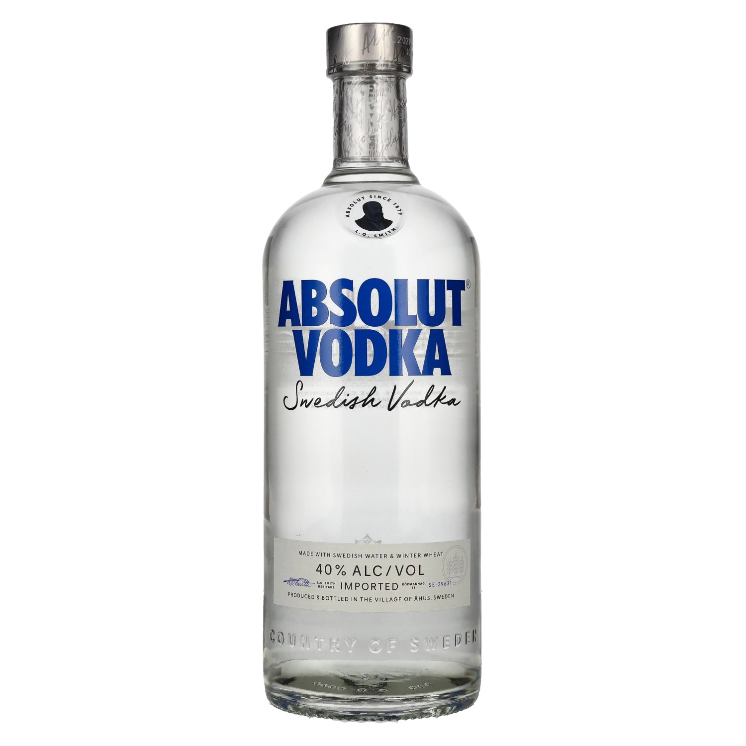 E-shop Absolut Vodka 40% 1 l (čistá fľaša)