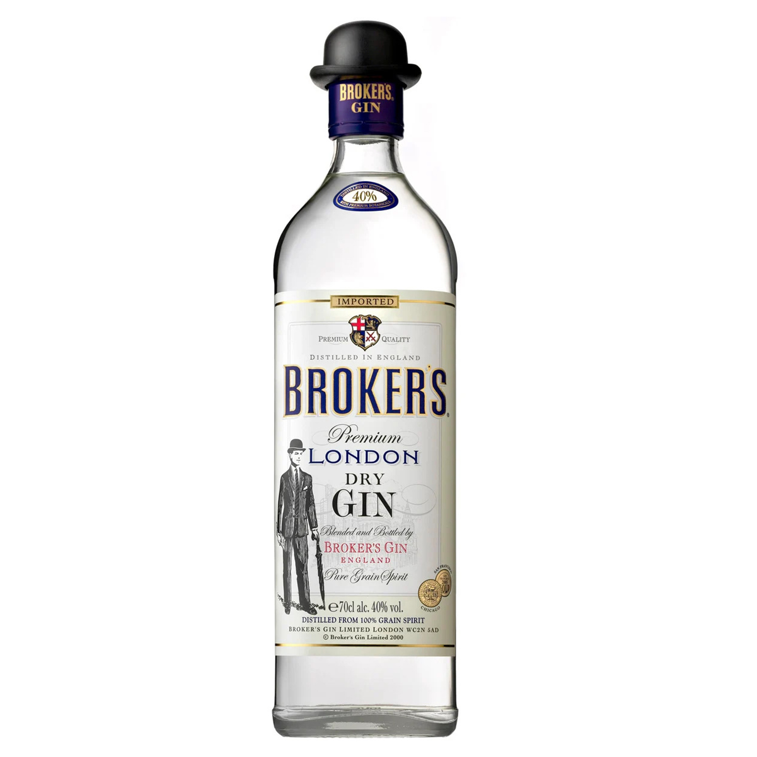 Broker's dry gin 40% 0,7L