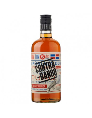 E-shop Ron Contrabando Calidad Superior Rum 5y 38% 0,7 l (čistá fľaša)