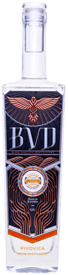 BVD Pivovica 45% 0,5 l (čistá fľaša)