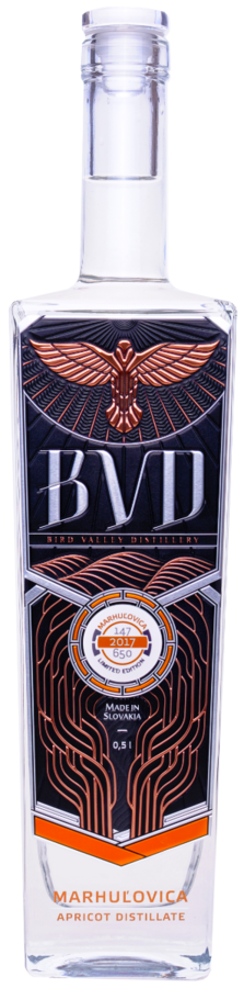 BVD Marhuľovica 0,5 l (čistá fľaša)