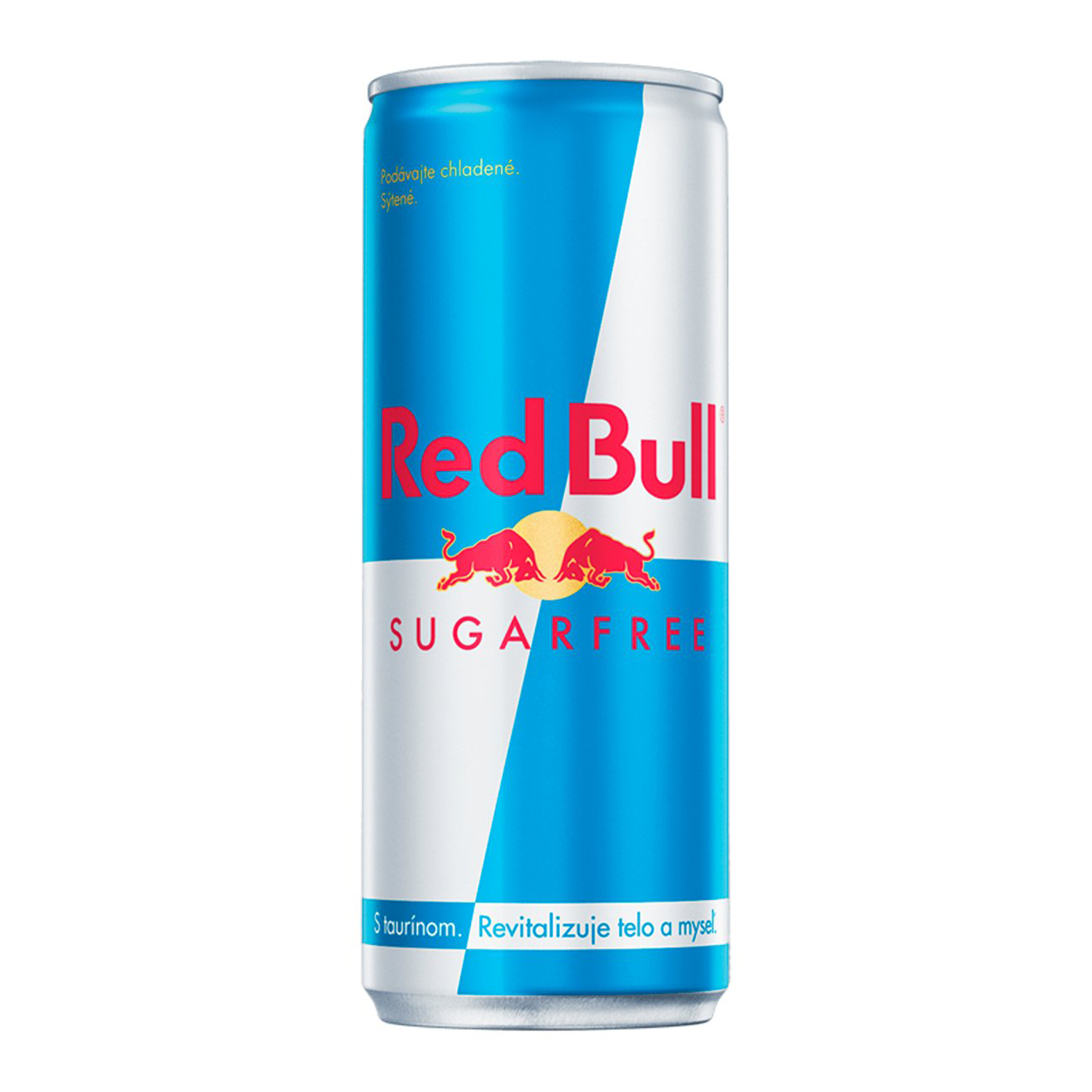 Red Bull sugarfree 0,25L plech (kartón 24ks)