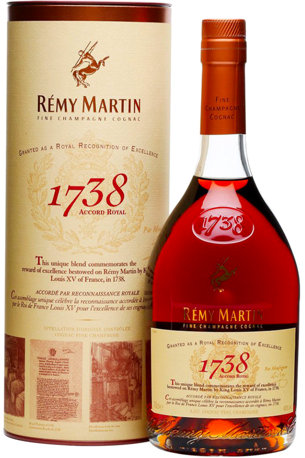 Rémy Martin 1738 Accord Royal 40% 0,7 l (tuba)