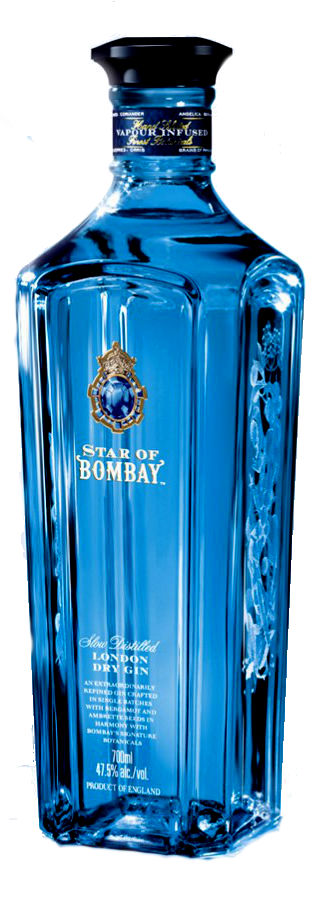 Gin Star Of Bombay 47,5% 0,7L