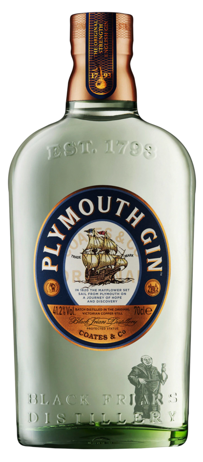 E-shop Gin Plymouth 41,2% 0,7 l (čistá fľaša)