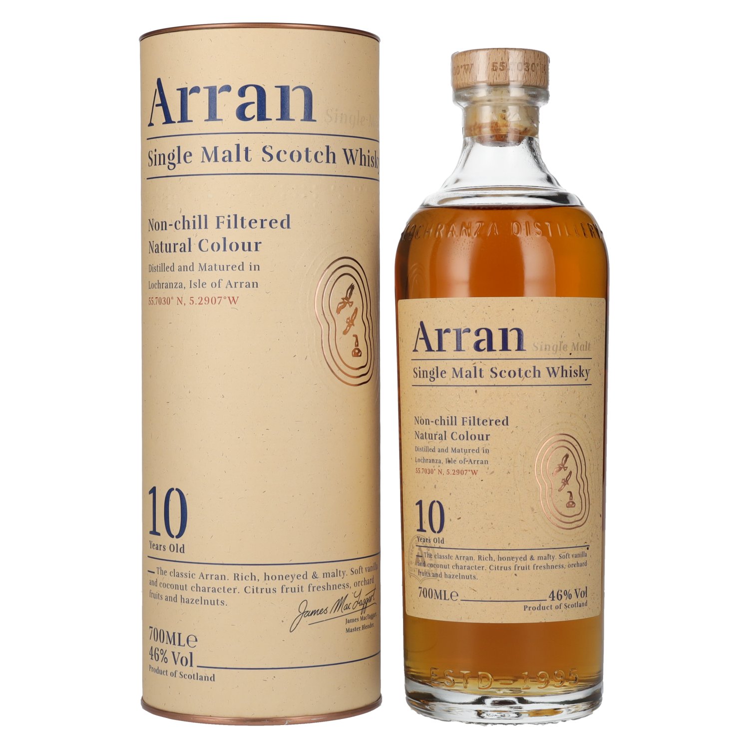 E-shop Arran Malt 10y 46% 0,7 l (tuba)