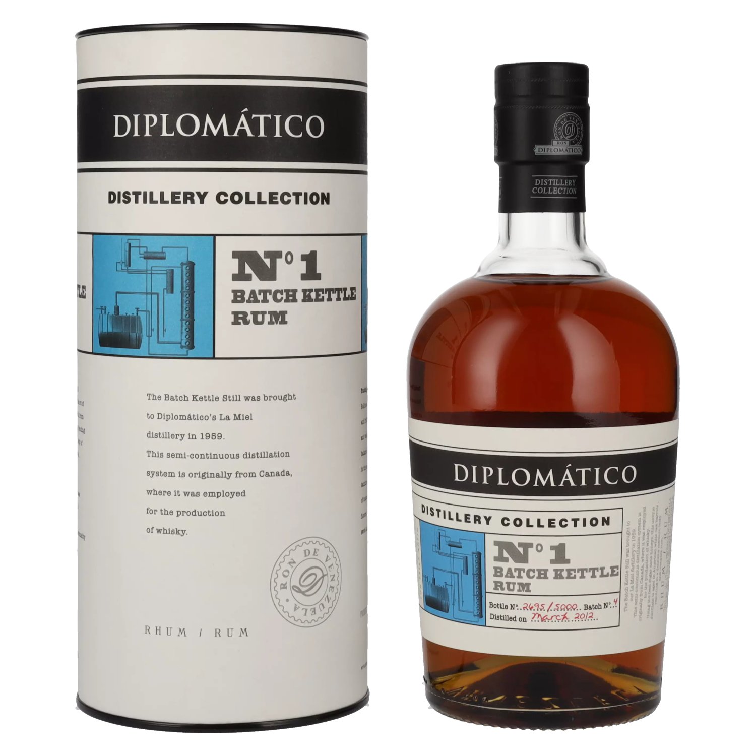 Diplomatico Distillery Collection No.1 Batch Kettle 47% 0,7 l (kartón)