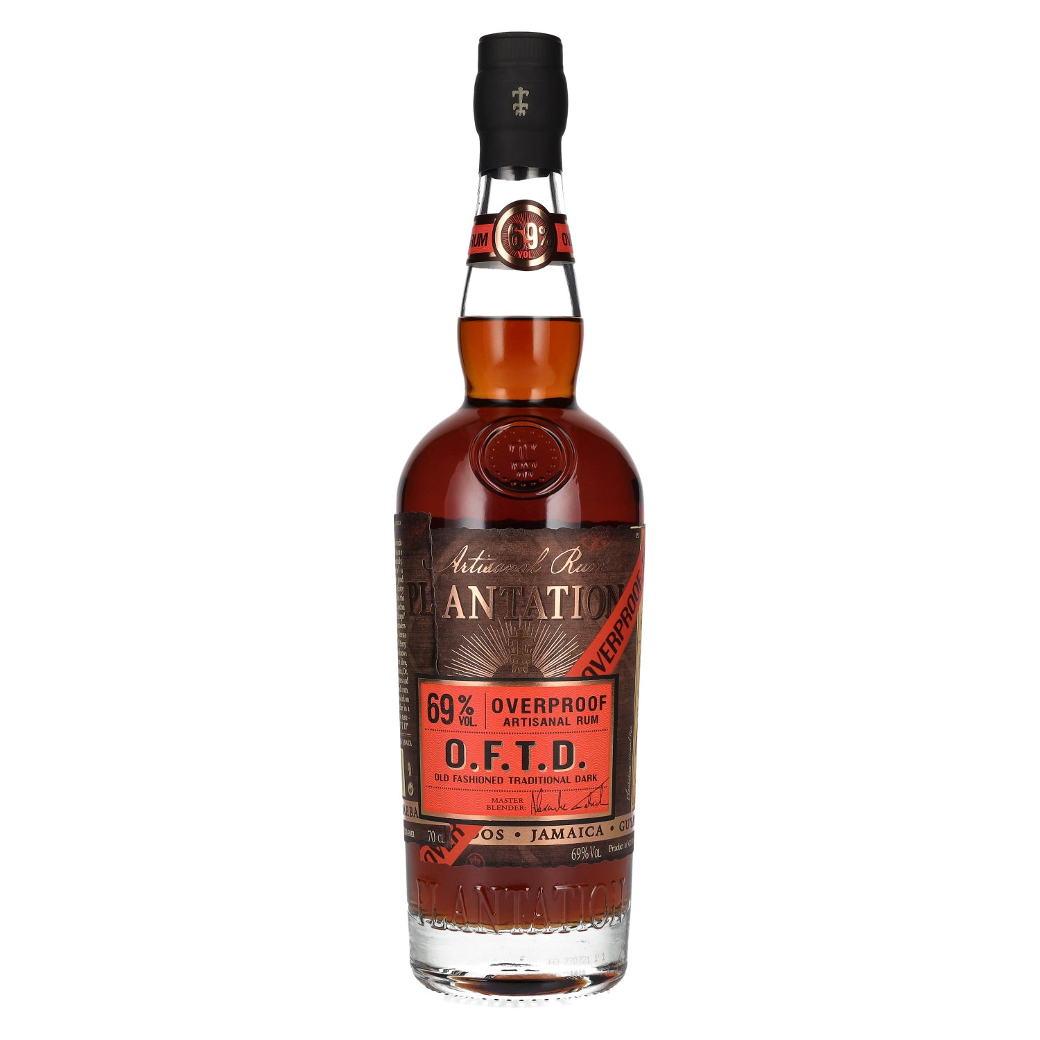 Plantation OFTD Artisanal Rum 69% 0,7L