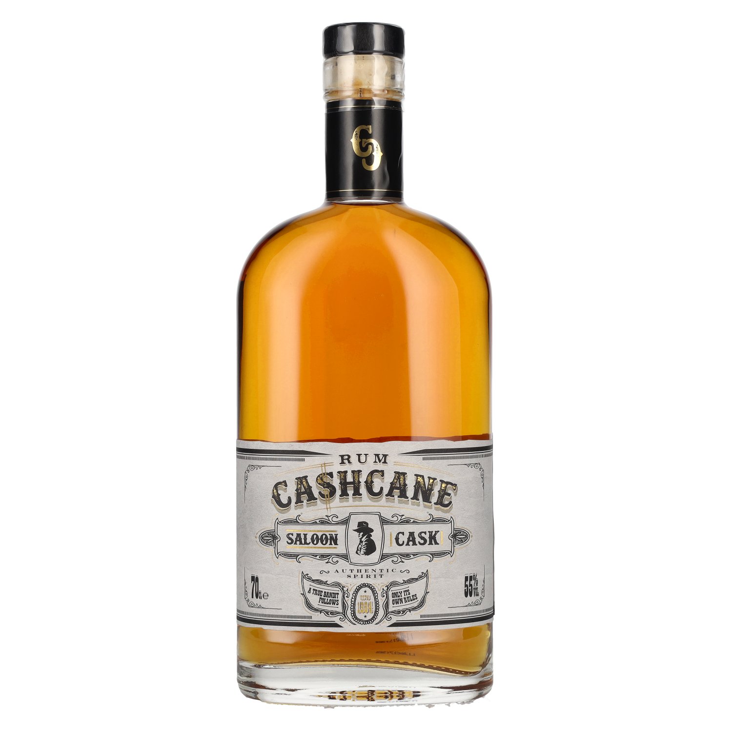 Cashcane Saloon Cask 55% 0,7L (čistá fľaša)