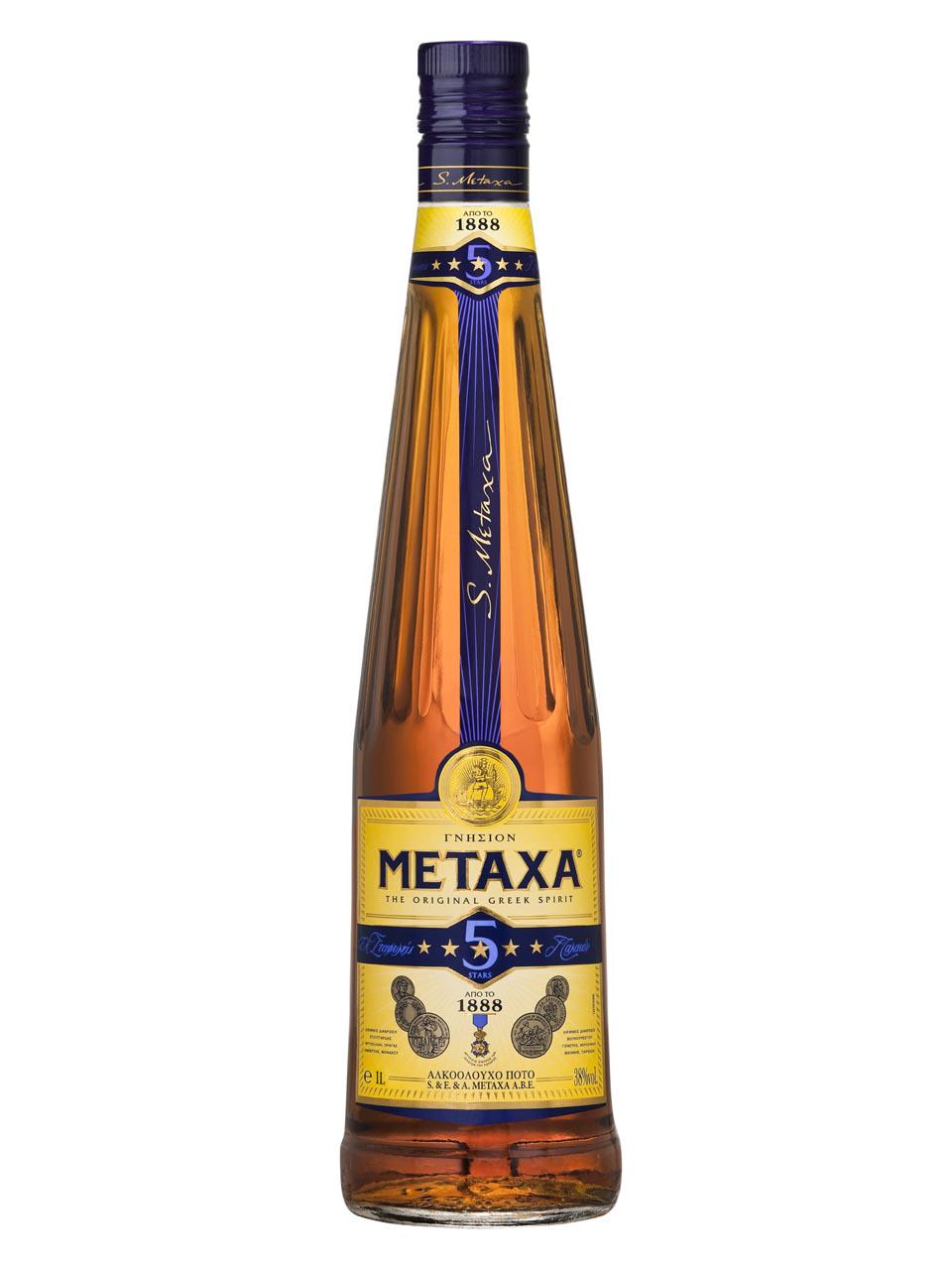 Metaxa 5* 38% 1L