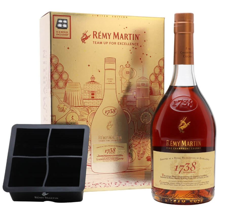 Rémy Martin 1738 Accord Royal cognac ICE 40% 0,7L v kartóne s formou na ľad