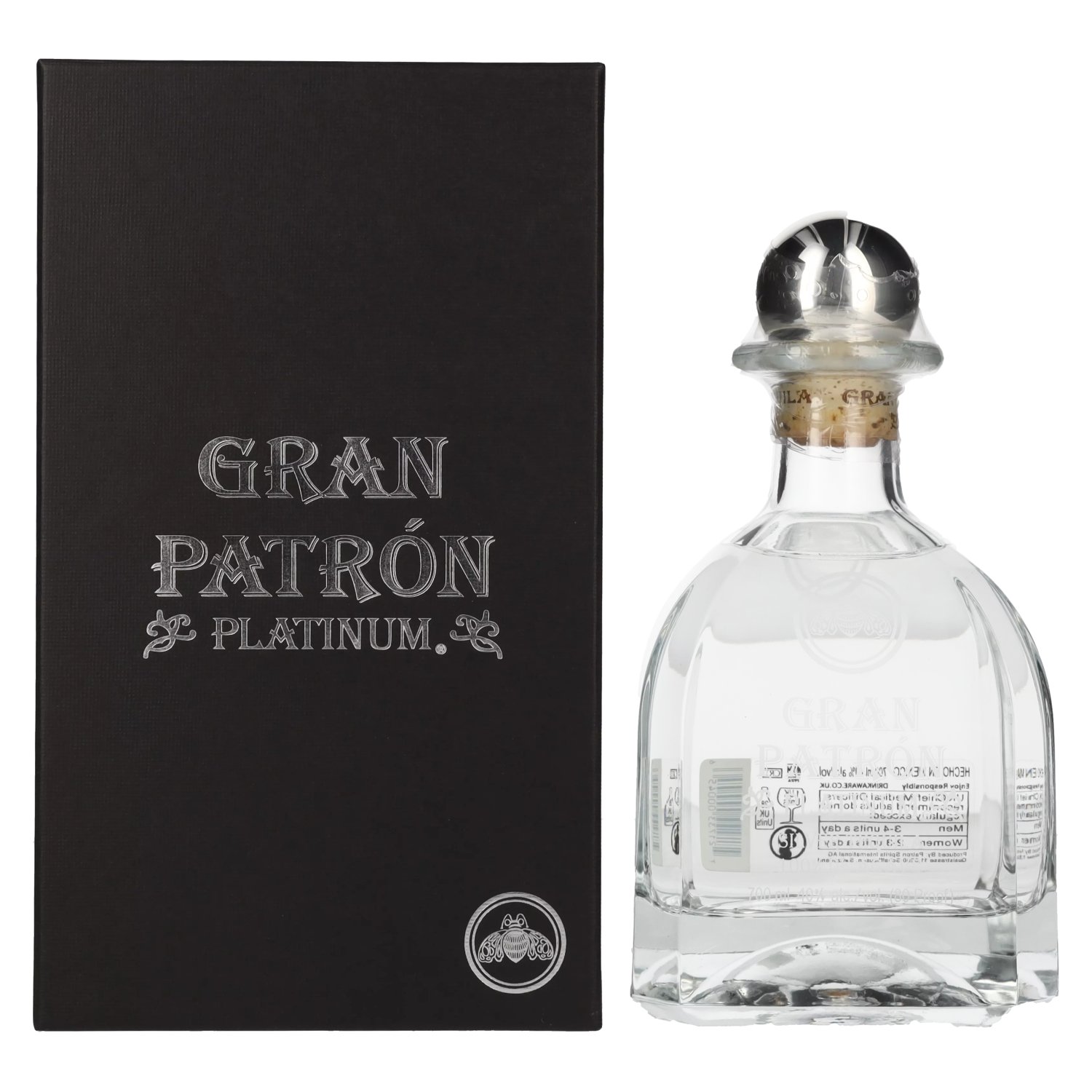 E-shop Gran Patron PLATINUM Silver 100% Agave 40% 0,7L v kazete