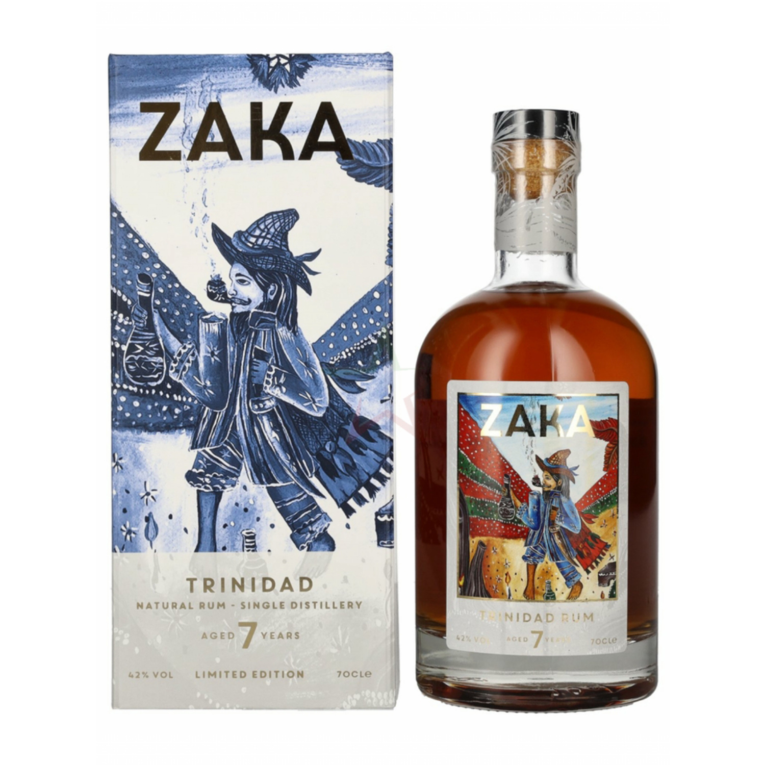 Zaka Rum Trinidad 42% 0,7L