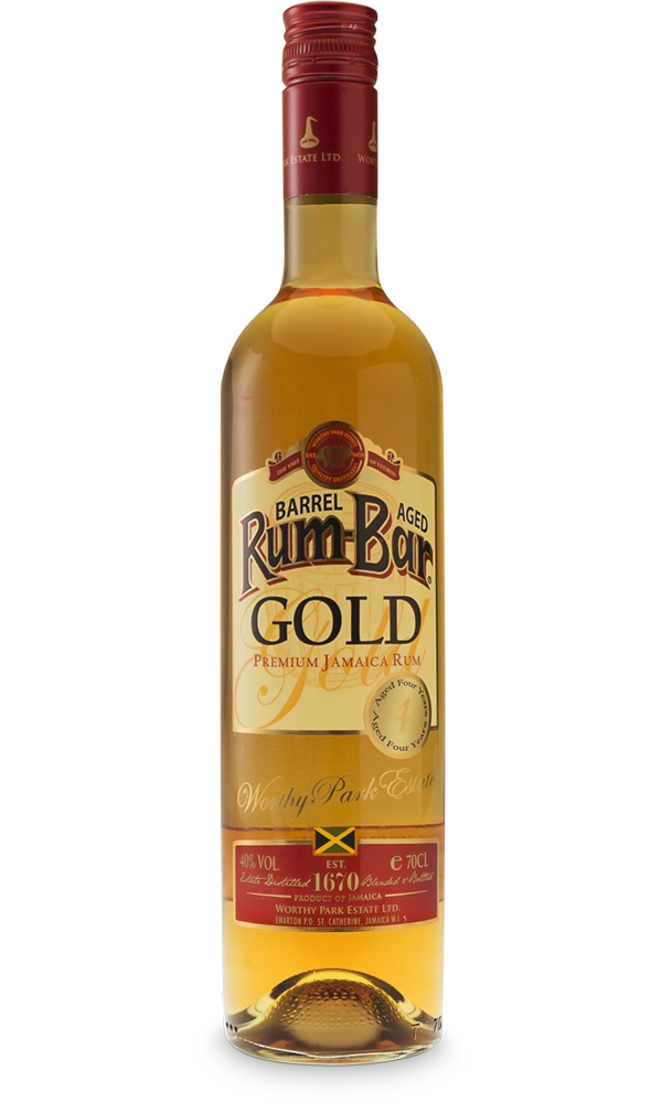 Worthy Park Rum Bar Gold 4y 40% 0,7L