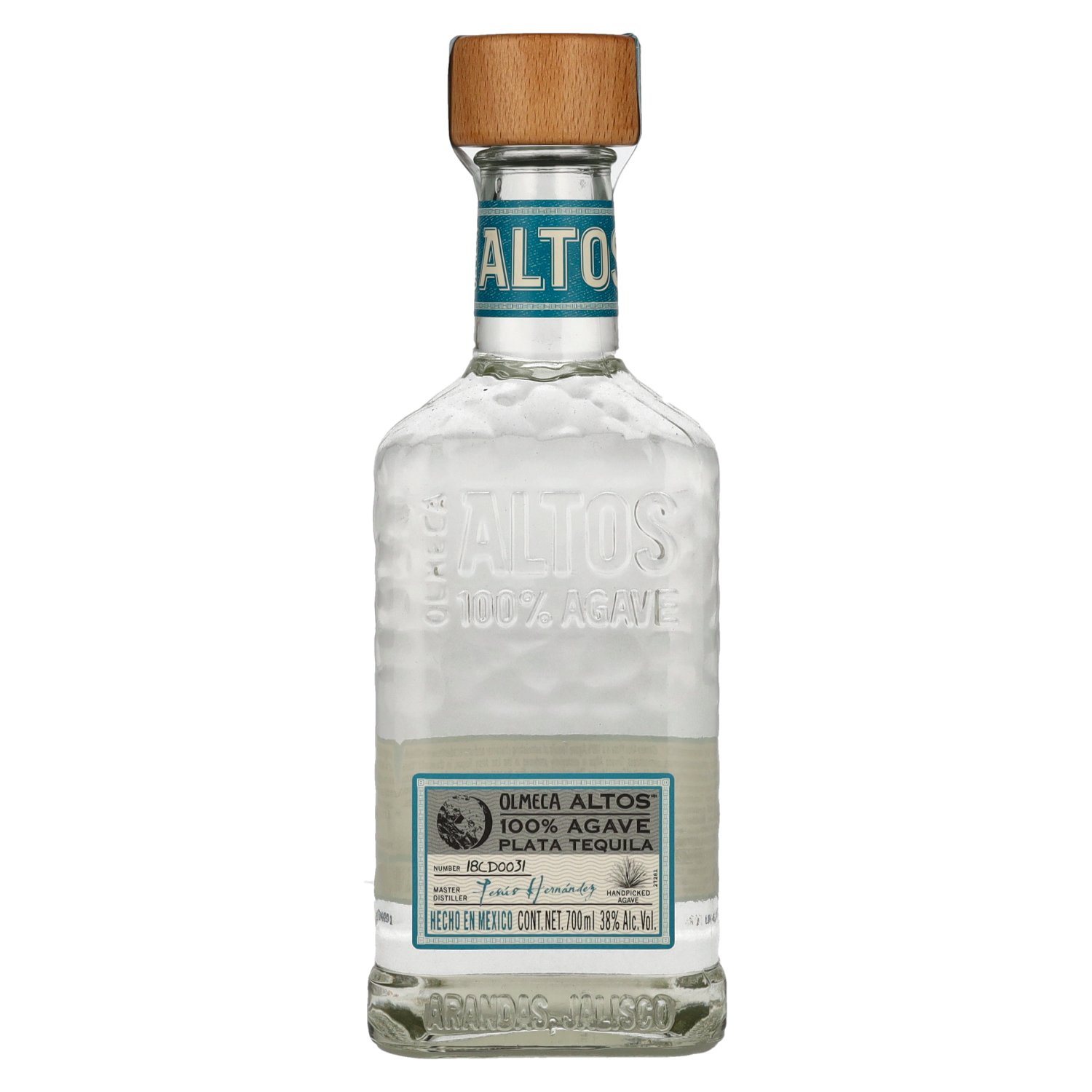 Olmeca Altos Plata 38% 0,7L