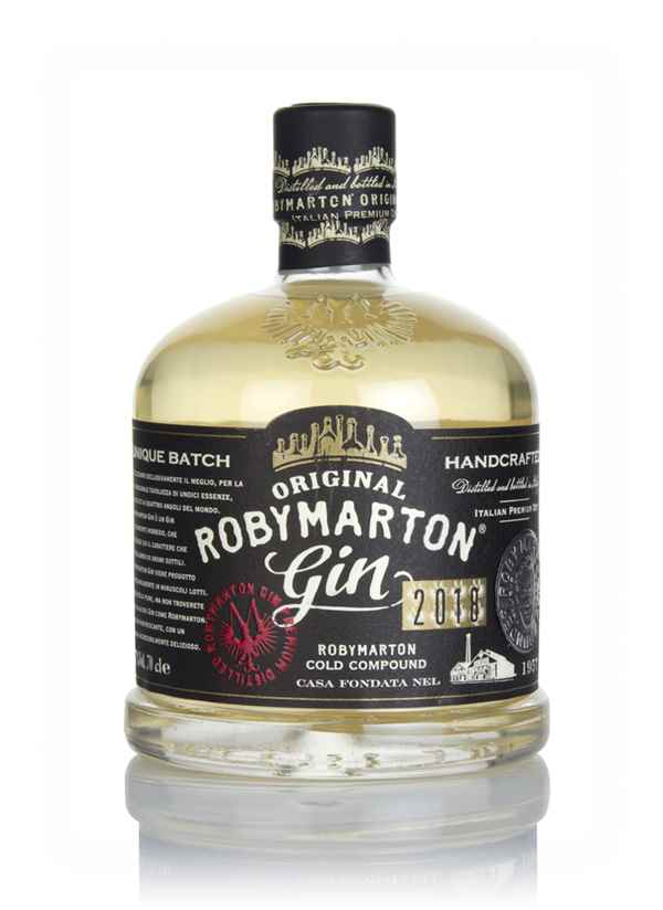 Roby Marton Original Italian Premium Gin 47% 0,7L (čistá fľaša)