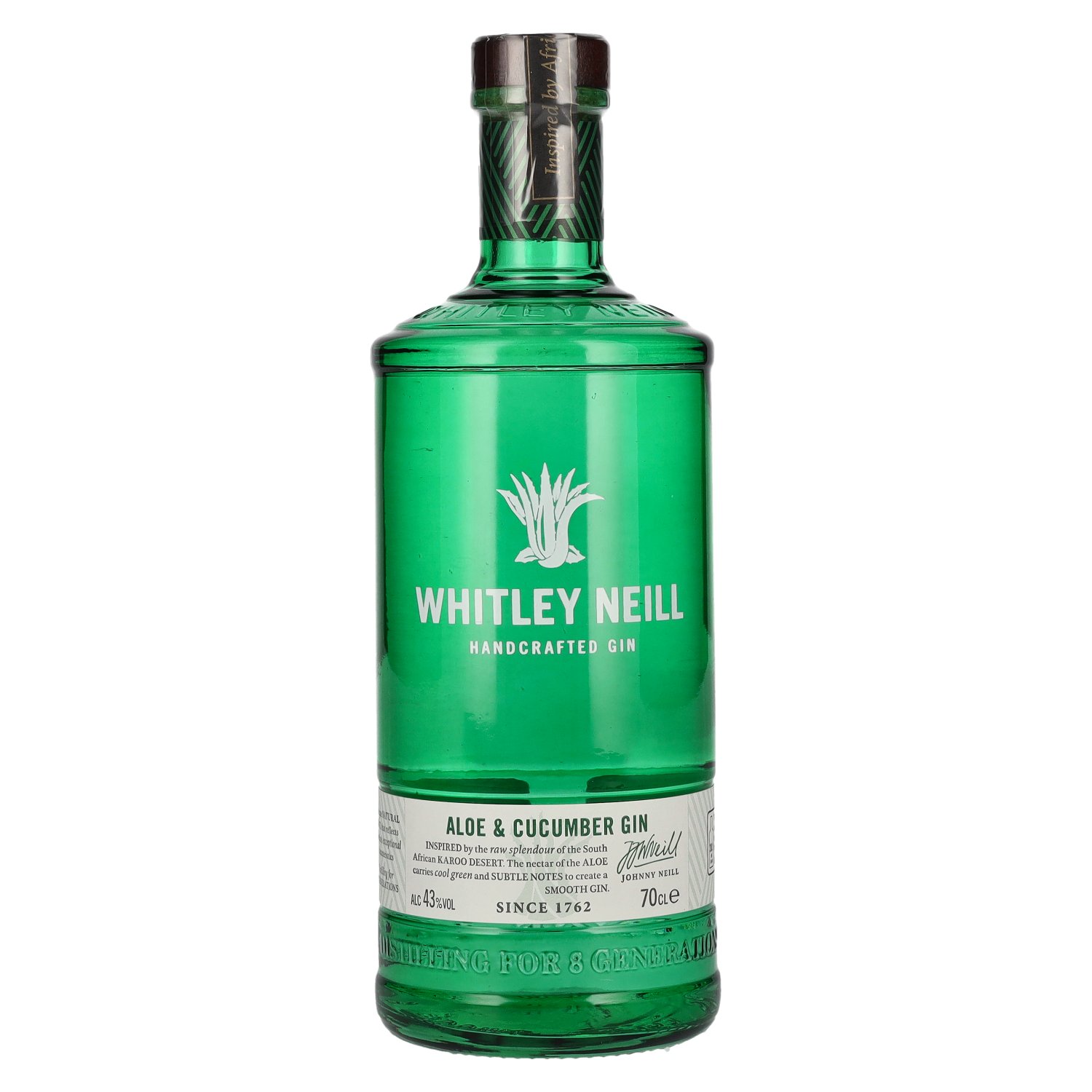 E-shop Whitley Neill Aloe & Cucumber Gin 43% 0,7L