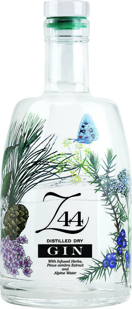 Gin Z44 Alpine herb dry gin 0,7L 44%