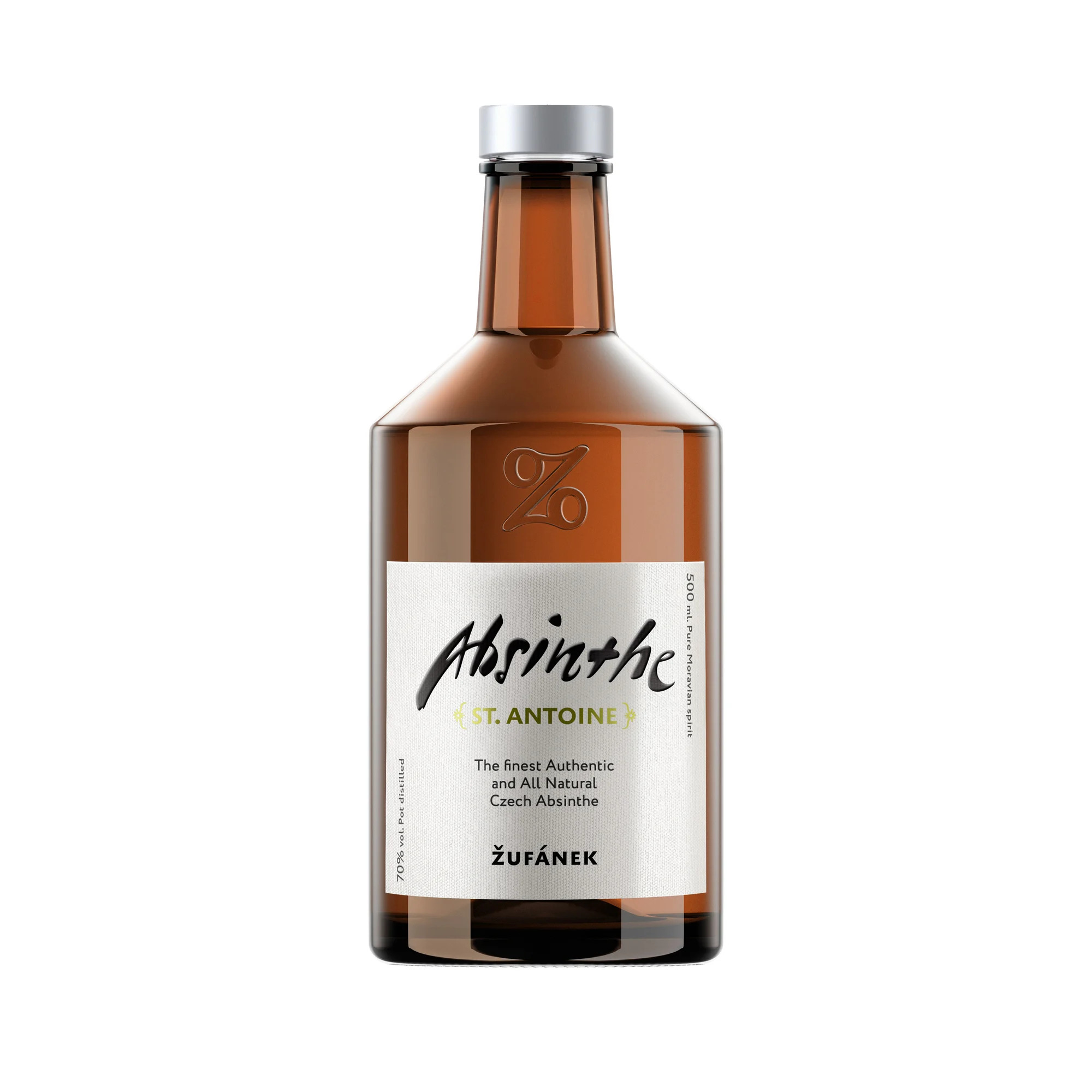 Žufánek Absinth St. Antoine 70% 0,5 l (čistá fľaša)