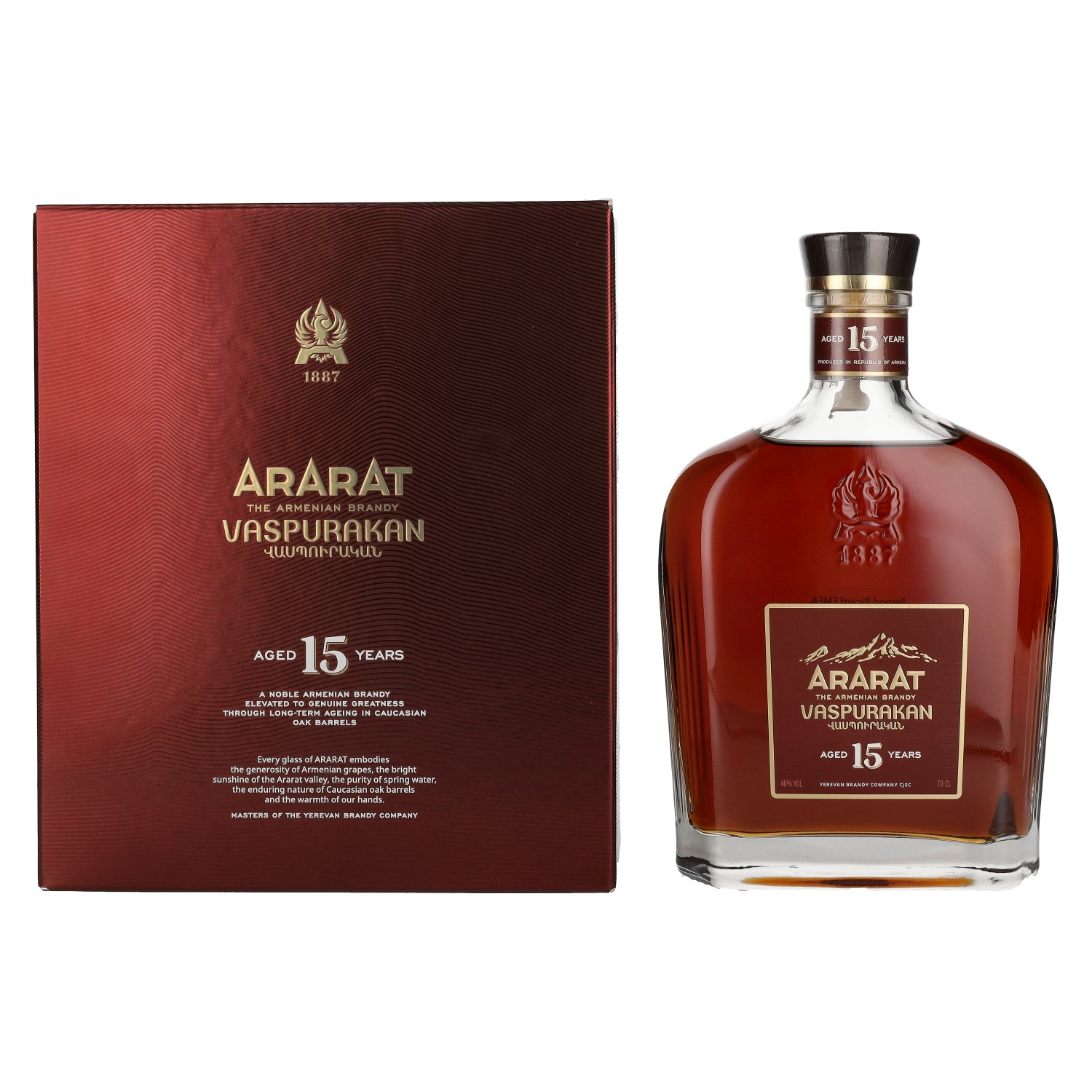 Ararat 15y 40% 0,7 l (kartón)