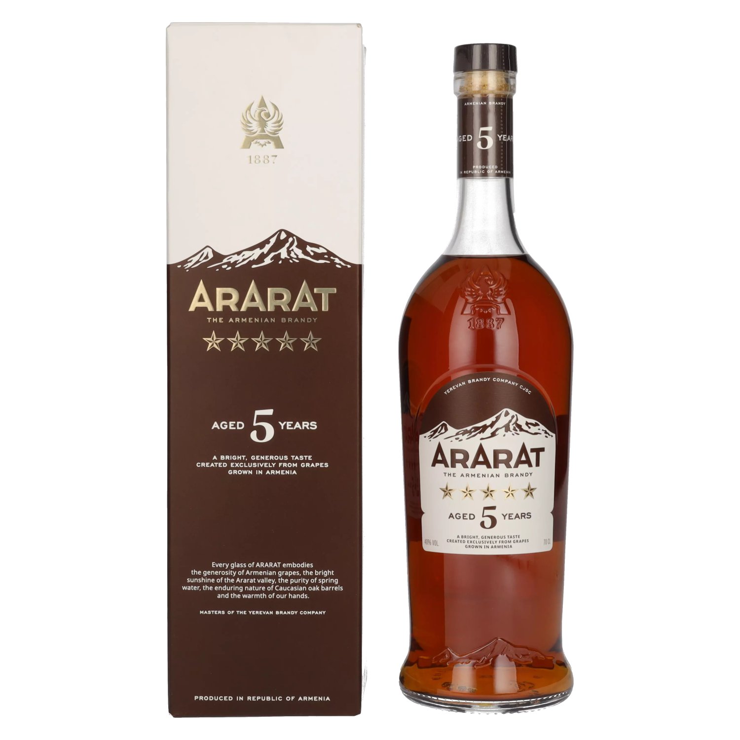 E-shop Ararat 5y 40% 0,7 l (kazeta)