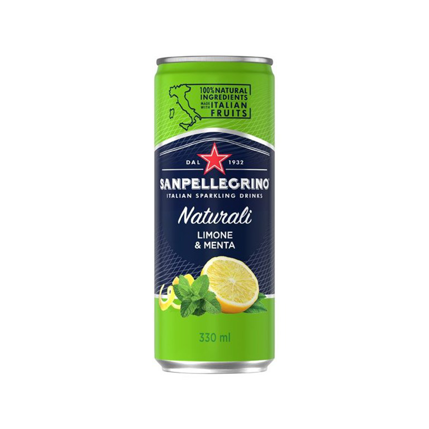 E-shop SanPellegrino Mäta-Citrón 0,33L (kartón 24ks) + zálohové obaly (3,60€)