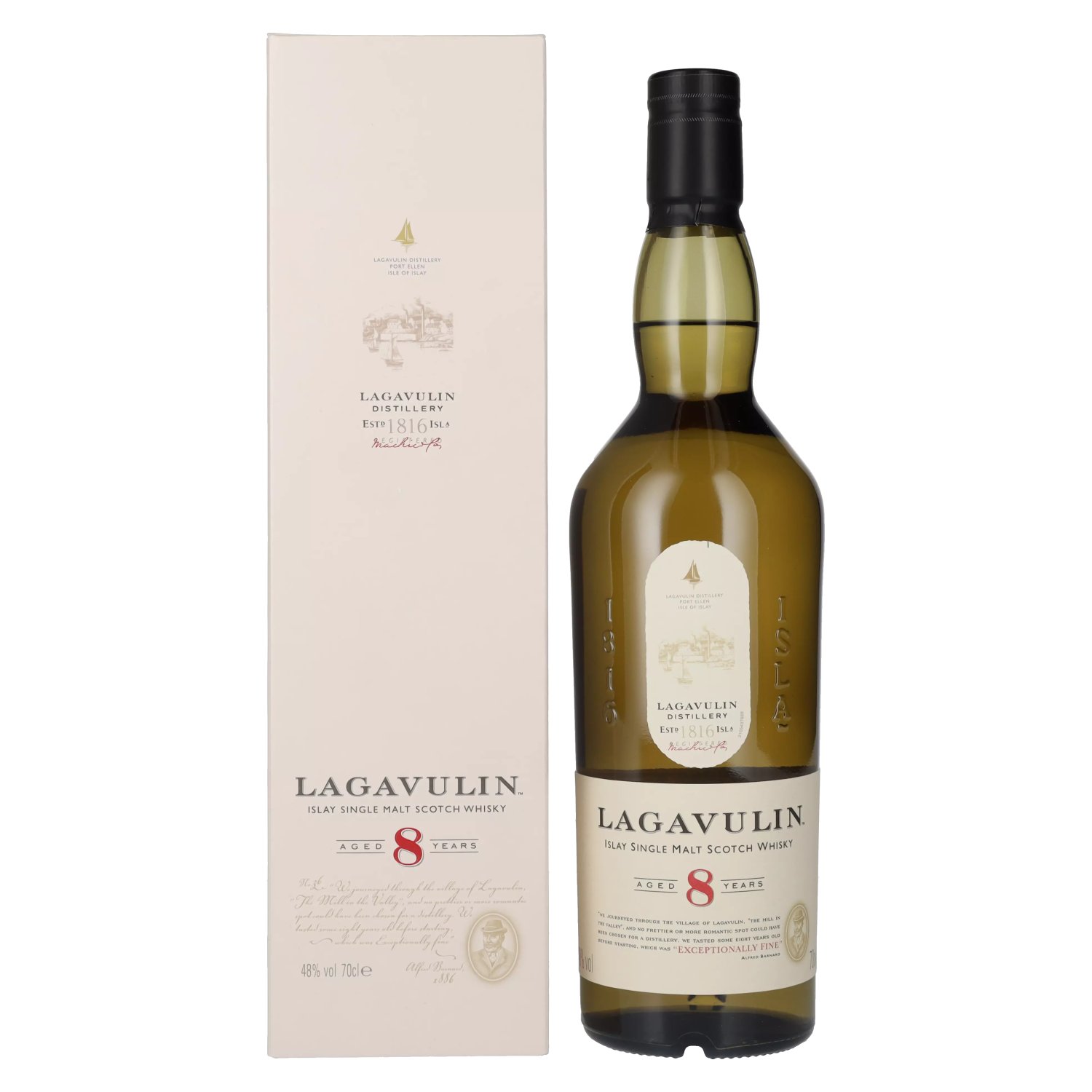 Lagavulin 8y 48% 0,7 l (kartón)