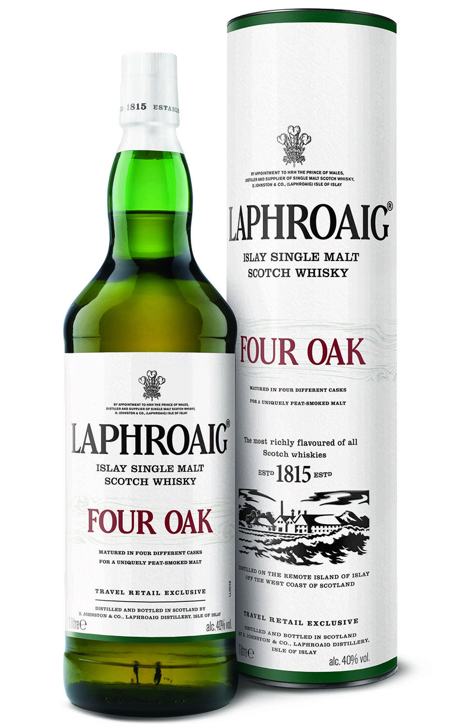Laphroaig Four Oak 40% 1 l