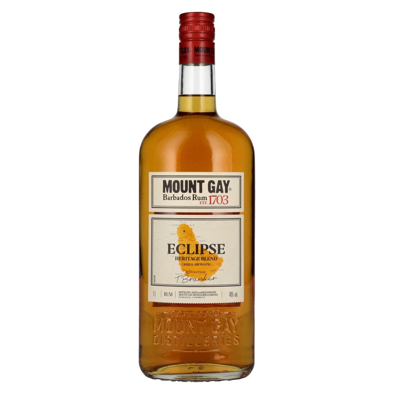 Mount Gay Eclipse 40% 1 l (čistá fľaša)